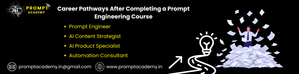 Career Pathways After Completing a Prompt Engineering Course