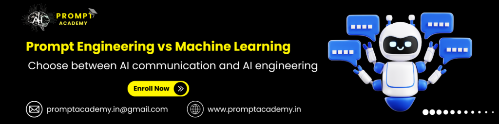 Prompt Engineering vs Machine Learning
